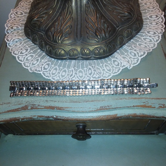 Kramer of New York bracelet rhinestone baguette - Picture 6 of 10